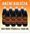 BIO NONI ŠŤÁVA (Organic Noni Juice) 8 X 1000 ML