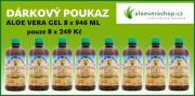 drkov poukaz ALOE VERA GEL 8 x 946 ML