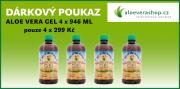 drkov poukaz ALOE VERA GEL 4 x 946 ML