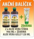 ALOE VERA VA 2 x 946 ML + ZDARMA ALOE VERA GELLY 120 ML