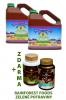 BIO ALOE VERA ŠŤÁVA 2x3,78 L + ZDARMA BIO MLADÝ JEČMEN kapsle + BIO SPIRULINA tablety