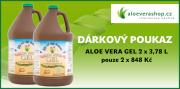 drkov poukaz ALOE VERA GEL 2 x 3,78 L