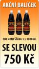 BIO NONI VA  3 X 1000 ML SE SLEVOU 3 X 250 K