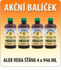 nelze-objednat ALOE VERA VA 4 x 946 ML Whole Leaf Aloe Vera Juice